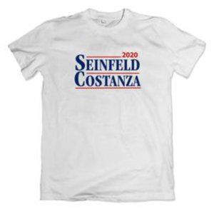 *RARE* Seinfeld & Costanza Presidency 2020 shirt!